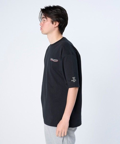FLASH PACKER(フラッシュパッカー)の「FLASH PACKER フラッシュパッカー/ リラックスシルエット Dry Silky Cotton セミモックネック 半袖Tシャツ // XSMT-WV(Tシャツ/カットソー・メンズ・ネイビー/ホワイト/ブラック・LARGE/MEDIUM/SMALL/X-LARGE)」の16枚目の写真