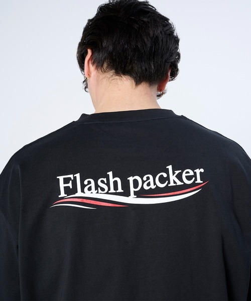 FLASH PACKER(フラッシュパッカー)の「FLASH PACKER フラッシュパッカー/ リラックスシルエット Dry Silky Cotton セミモックネック 半袖Tシャツ // XSMT-WV(Tシャツ/カットソー・メンズ・ネイビー/ホワイト/ブラック・LARGE/MEDIUM/SMALL/X-LARGE)」の13枚目の写真