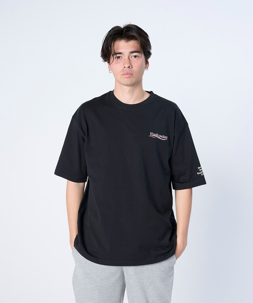 FLASH PACKER(フラッシュパッカー)の「FLASH PACKER フラッシュパッカー/ リラックスシルエット Dry Silky Cotton セミモックネック 半袖Tシャツ // XSMT-WV(Tシャツ/カットソー・メンズ・ネイビー/ホワイト/ブラック・LARGE/MEDIUM/SMALL/X-LARGE)」の14枚目の写真
