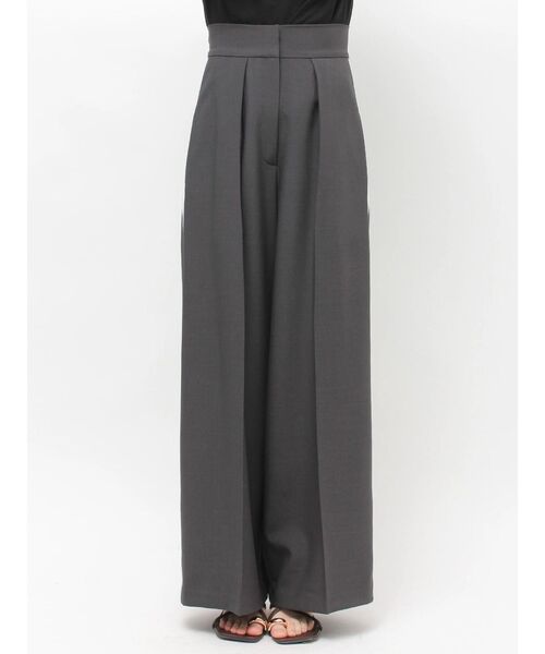 LAGUNAMOON(ラグナムーン)の「センタープレスラインパンツ 【春服】【オフィスカジュアル】(その他パンツ・レディース・チャコールグレー/ピンク・SMALL/MEDIUM)」の14枚目の写真