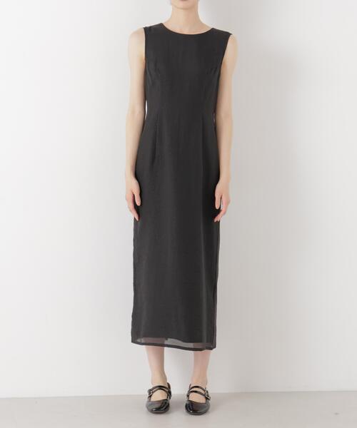 kaene(カエン)の「Kaene/フラッフィーフラワーコンビドレス(ワンピース・レディース・ブラック/ブルー・36)」の16枚目の写真