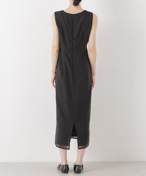 kaene(カエン)の「Kaene/フラッフィーフラワーコンビドレス(ワンピース・レディース・ブラック/ブルー・36)」の17枚目の写真