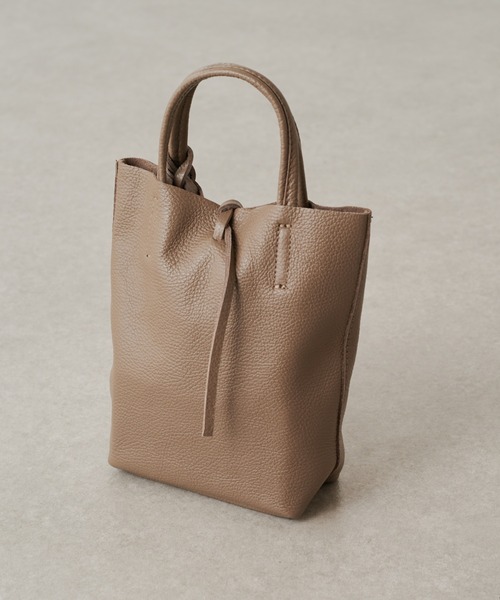 Lui's（ルイス）の「MILLELA FIRENZE ミニトートバッグ（トートバッグ・レディース・ブラック/モカ・FREE）」の2枚目の写真