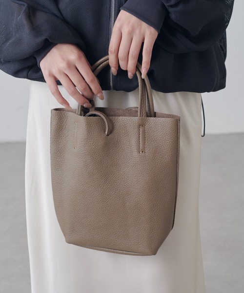 Lui's（ルイス）の「MILLELA FIRENZE ミニトートバッグ（トートバッグ・レディース・ブラック/モカ・FREE）」の10枚目の写真