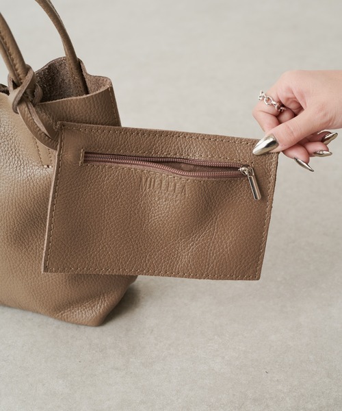 Lui's（ルイス）の「MILLELA FIRENZE ミニトートバッグ（トートバッグ・レディース・ブラック/モカ・FREE）」の11枚目の写真