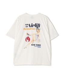 AVIREX | 《WEB&DEPOT限定》PINUP S/S T-SHIRT '26 / ピンナップ ショートスリーブ Tシャツ / AVIREX / アヴィレックス(Tシャツ/カットソー)