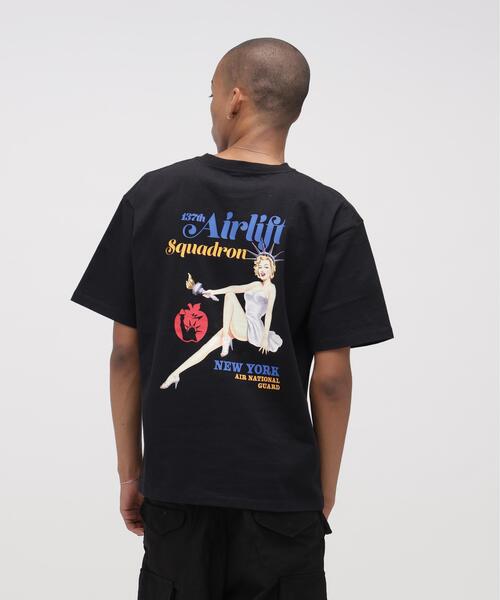 AVIREX(アヴィレックス)の「《WEB&DEPOT限定》PINUP S/S T-SHIRT '26 / ピンナップ ショートスリーブ Tシャツ / AVIREX / アヴィレックス(Tシャツ/カットソー・メンズ・ブラック/オリーブ系/ホワイト/ピンク・M/L/XL/2XL)」の17枚目の写真