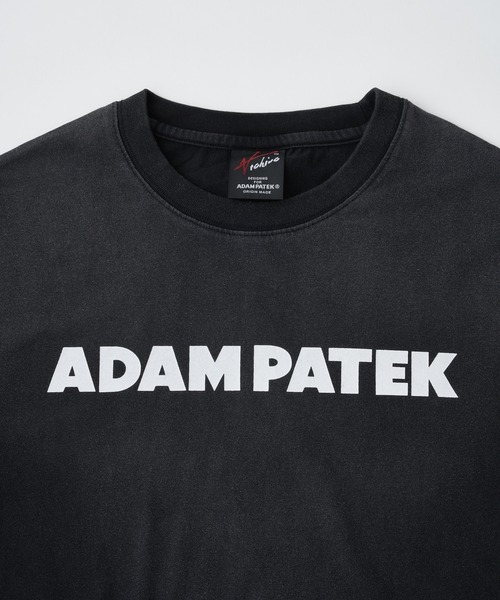 ADAM PATEK(アダムパテック)の「【ADAMPATEK/アダムパテック】basic logo aging T ベーシックロゴエイジングTEE(Tシャツ/カットソー・レディース・ブラック/ホワイト/ピンク/グリーン・1/2)」の12枚目の写真