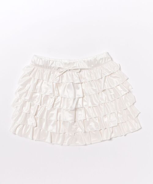 adidas(アディダス)の「ADIDAS アディダス W LACE RUFFLE MINI SKIRT スカート KC6425 CLOUDWHITE(スカート・レディース・ホワイト・SMALL/MEDIUM/LARGE/X-LARGE)」の1枚目の写真