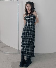 OLIVE des OLIVE｜オリーブ デ オリーブのワンピース（チェック柄