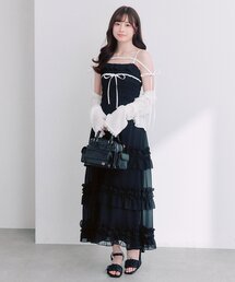 OLIVE des OLIVE（オリーブデオリーブ）の「ホイップフリルミニワンピ