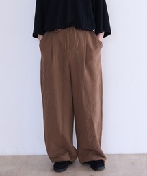 FRANK LEDER（フランクリーダー）の「FRANK LEDER SMALL BATCH HANDDYED COTTON LINEN PANTS (713012)（その他パンツ）」