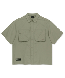 NYLON WORK SHIRTS - BEIGE