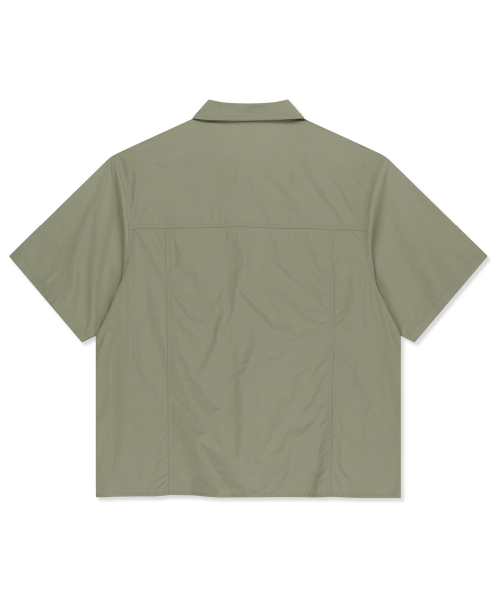BROWNBREATH（ブラウンブレス）の「NYLON WORK SHIRTS - BEIGE（シャツ/ブラウス・レディース・その他・SMALL/MEDIUM/LARGE/X-LARGE）」の2枚目の写真