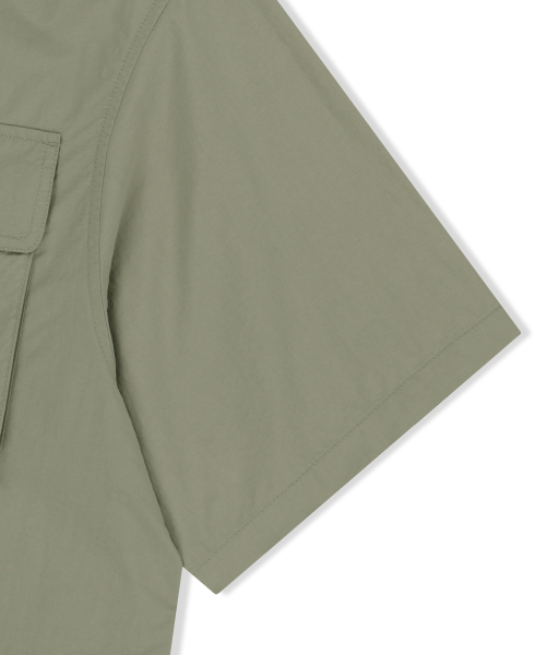 BROWNBREATH（ブラウンブレス）の「NYLON WORK SHIRTS - BEIGE（シャツ/ブラウス・レディース・その他・SMALL/MEDIUM/LARGE/X-LARGE）」の5枚目の写真