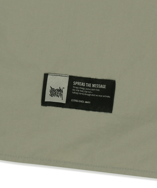 BROWNBREATH（ブラウンブレス）の「NYLON WORK SHIRTS - BEIGE（シャツ/ブラウス・レディース・その他・SMALL/MEDIUM/LARGE/X-LARGE）」の6枚目の写真