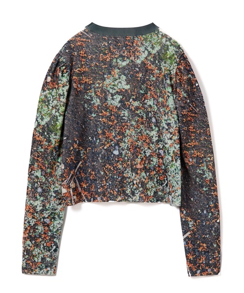 NON TOKYO（ノントーキョー）の「PRINT RIB PUFF SLEEVE C/S（Tシャツ/カットソー・レディース・ブルー系/ピンク/ブラウン系・FREE）」の14枚目の写真