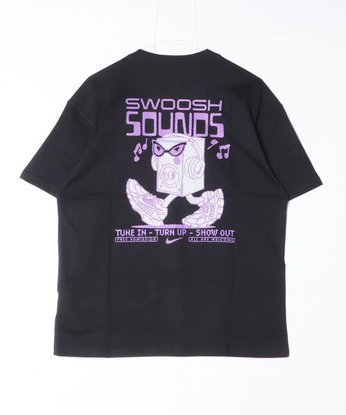 NIKE(ナイキ)の「ナイキ NIKE ナイキ NSW LSE スウッシュ サウンズ S/S Tシャツ(Tシャツ/カットソー・メンズ・ブルー/ブラック・S/M/L/LL/3L)」の14枚目の写真