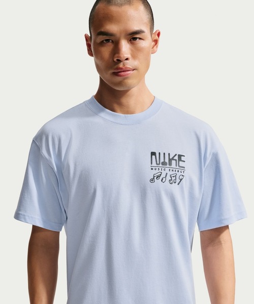 NIKE(ナイキ)の「ナイキ NIKE ナイキ NSW LSE スウッシュ サウンズ S/S Tシャツ(Tシャツ/カットソー・メンズ・ブルー/ブラック・S/M/L/LL/3L)」の7枚目の写真