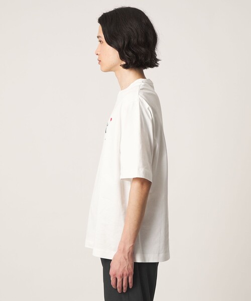 A DAY IN THE LIFE UNITED ARROWS(アデイインザライフユナイテッドアローズ)の「<BRANDALISED × A DAY IN THE LIFE >バンクシー アートTシャツ GIRL(Tシャツ/カットソー・メンズ・ネイビー/ホワイト・L/M)」の4枚目の写真