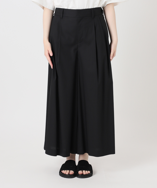 JOURNAL STANDARD（ジャーナルスタンダード）の「ストレッチレーヨンリネンキュロット（その他パンツ・レディース・ホワイト/ブラック・38/36）」の11枚目の写真