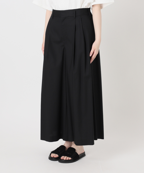 JOURNAL STANDARD（ジャーナルスタンダード）の「ストレッチレーヨンリネンキュロット（その他パンツ・レディース・ホワイト/ブラック・38/36）」の12枚目の写真