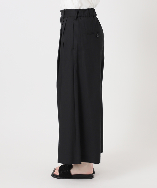 JOURNAL STANDARD（ジャーナルスタンダード）の「ストレッチレーヨンリネンキュロット（その他パンツ・レディース・ホワイト/ブラック・38/36）」の13枚目の写真