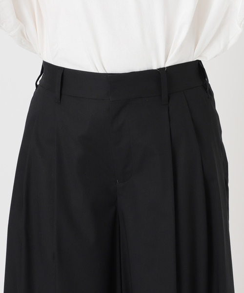 JOURNAL STANDARD（ジャーナルスタンダード）の「ストレッチレーヨンリネンキュロット（その他パンツ・レディース・ホワイト/ブラック・38/36）」の16枚目の写真