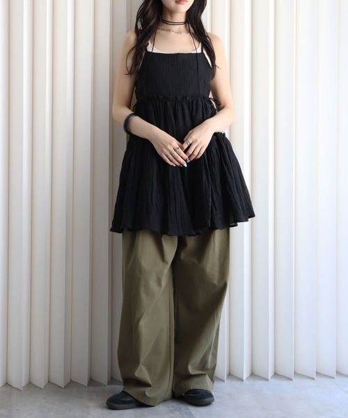 model：164cm. 着用サイズ：FREE