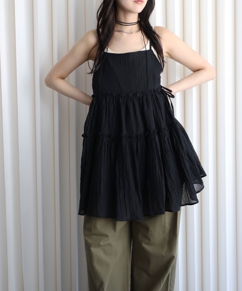model：164cm. 着用サイズ：FREE