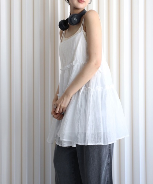 model：164cm. 着用サイズ：FREE