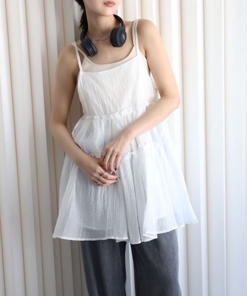 model：164cm. 着用サイズ：FREE