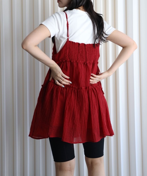 model：164cm. 着用サイズ：FREE