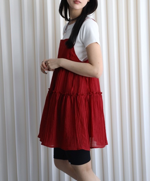 model：164cm. 着用サイズ：FREE