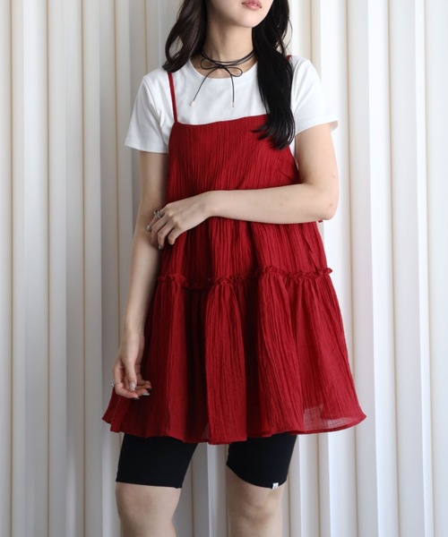 model：164cm. 着用サイズ：FREE