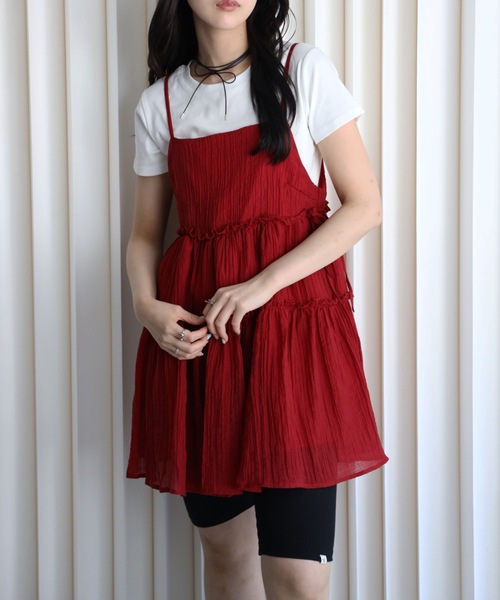 model：164cm. 着用サイズ：FREE