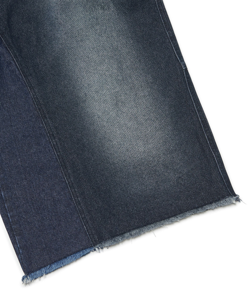 NOMANUAL(NOMANUAL)の「D.T WASHED DENIM BERMUDA PANTS - WASHED NAVY(その他パンツ・レディース・その他・SMALL/MEDIUM/LARGE/X-LARGE)」の7枚目の写真