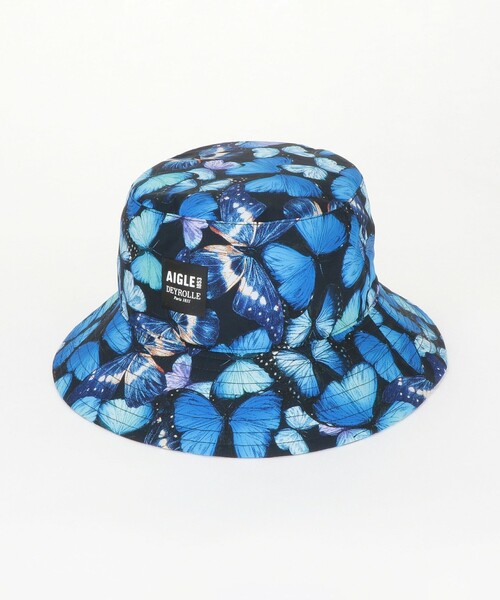 AIGLE(エーグル)の「<AIGLE> Butterfly HAT(ハット・レディース・ネイビー・FREE)」の1枚目の写真
