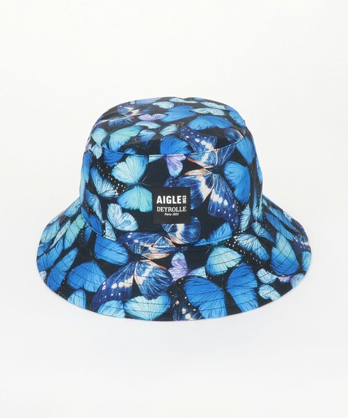 AIGLE(エーグル)の「<AIGLE> Butterfly HAT(ハット・レディース・ネイビー・FREE)」の2枚目の写真