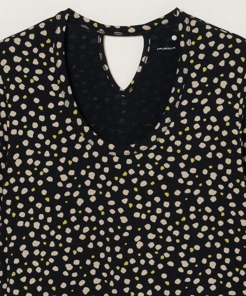 three dots(スリードッツ)の「トラベルライン ジェシカ(Tシャツ/カットソー・レディース・マルチ・M/S)」の4枚目の写真