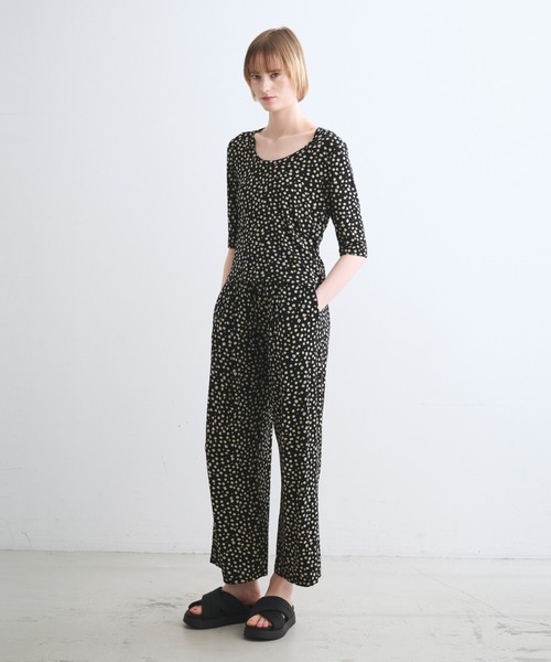 three dots(スリードッツ)の「トラベルライン ジェシカ(Tシャツ/カットソー・レディース・マルチ・M/S)」の12枚目の写真