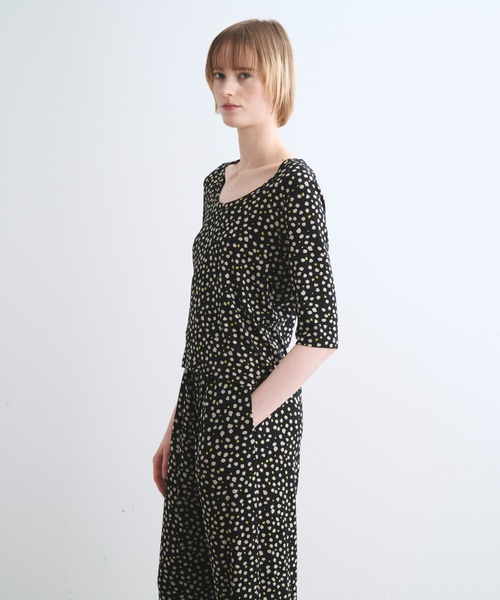 three dots(スリードッツ)の「トラベルライン ジェシカ(Tシャツ/カットソー・レディース・マルチ・M/S)」の10枚目の写真