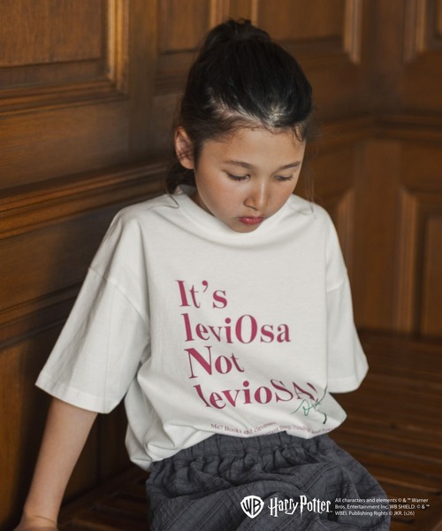GLOBAL WORK(グローバルワーク)の「Harry PotterヘビロッTEE半袖/670025(Tシャツ/カットソー・キッズ・ダークグレー/チャコールグレー/ホワイト系その他5/ホワイト系その他6/ホワイト系その他7/ブラック・130cm/140cm/150cm/160cm)」の3枚目の写真