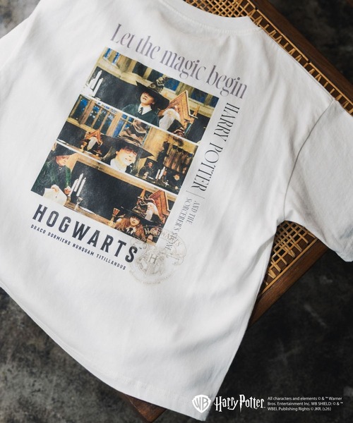 GLOBAL WORK(グローバルワーク)の「Harry PotterヘビロッTEE半袖/670025(Tシャツ/カットソー・キッズ・ダークグレー/チャコールグレー/ホワイト系その他5/ホワイト系その他6/ホワイト系その他7/ブラック・130cm/140cm/150cm/160cm)」の4枚目の写真