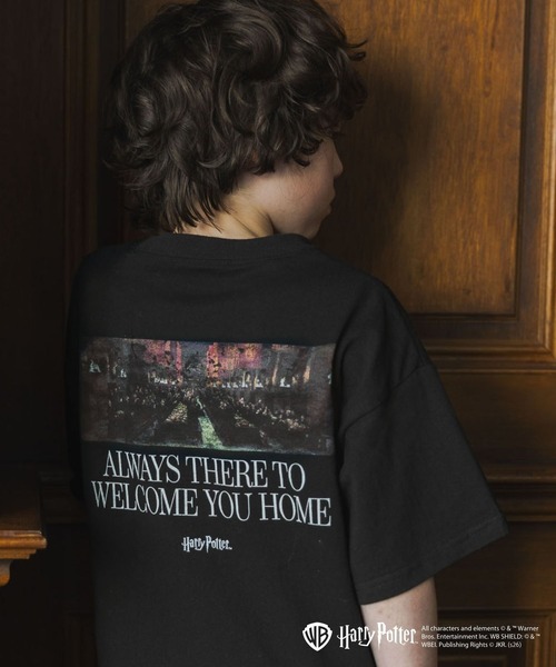 GLOBAL WORK(グローバルワーク)の「Harry PotterヘビロッTEE半袖/670025(Tシャツ/カットソー・キッズ・ダークグレー/チャコールグレー/ホワイト系その他5/ホワイト系その他6/ホワイト系その他7/ブラック・130cm/140cm/150cm/160cm)」の6枚目の写真