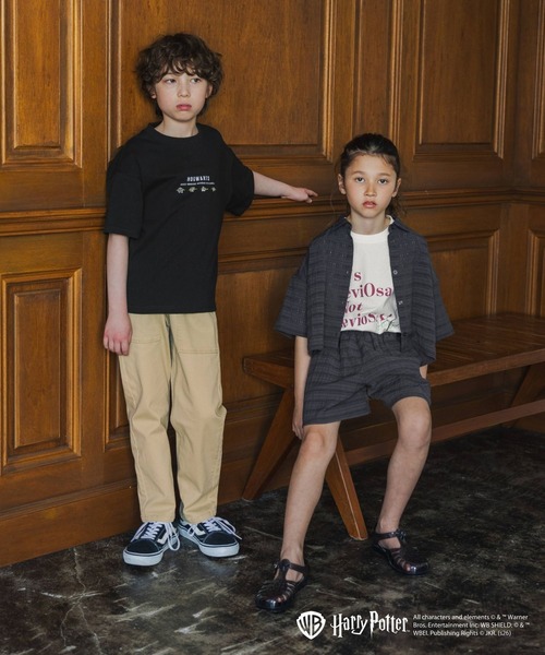 GLOBAL WORK(グローバルワーク)の「Harry PotterヘビロッTEE半袖/670025(Tシャツ/カットソー・キッズ・ダークグレー/チャコールグレー/ホワイト系その他5/ホワイト系その他6/ホワイト系その他7/ブラック・130cm/140cm/150cm/160cm)」の22枚目の写真