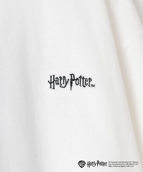 GLOBAL WORK(グローバルワーク)の「Harry PotterヘビロッTEE半袖/670025(Tシャツ/カットソー・キッズ・ダークグレー/チャコールグレー/ホワイト系その他5/ホワイト系その他6/ホワイト系その他7/ブラック・130cm/140cm/150cm/160cm)」の9枚目の写真