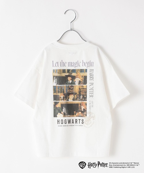 GLOBAL WORK(グローバルワーク)の「Harry PotterヘビロッTEE半袖/670025(Tシャツ/カットソー・キッズ・ダークグレー/チャコールグレー/ホワイト系その他5/ホワイト系その他6/ホワイト系その他7/ブラック・130cm/140cm/150cm/160cm)」の10枚目の写真