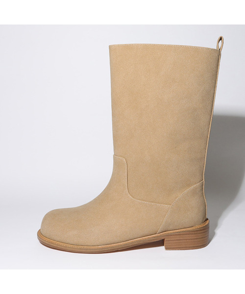 APTO(アプト)の「ジェナー ミドルブーツ AFFB005(ブーツ・レディース・ブラウン/ブラック/Beige・23cm/23.5cm/24cm/25cm/24.5cm)」の3枚目の写真