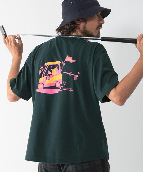 URBAN RESEARCH Sonny Label(アーバンリサーチサニーレーベル)の「OOPS×RYUAMBE コラボモックネックTシャツ(Tシャツ/カットソー・メンズ・グリーン/ネイビー/オフホワイト・X-LARGE/LARGE/MEDIUM)」の3枚目の写真